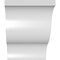 Ekena Millwork 6-in. W x 8-in. D x 8-in. H Funston Architectural Grade PVC Knee Brace BRCP06X08X08FST - alternate 4